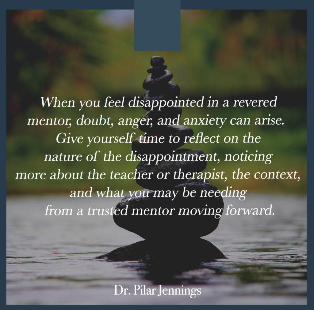 Dr. Pilar Jennings - Reflecting on disappointment from a mentor